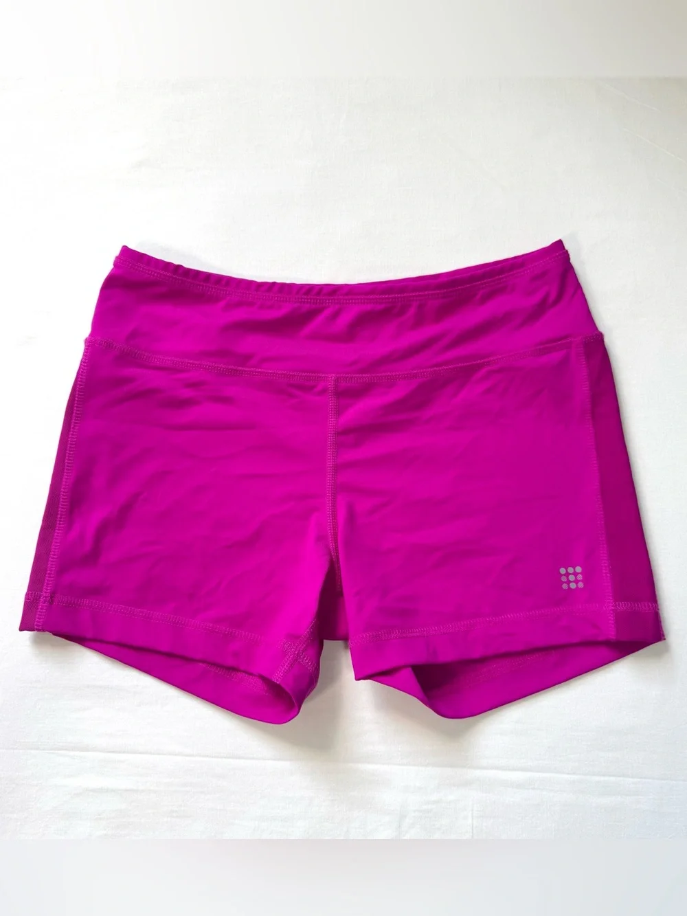 Title Nine Diamalete Shorts Women's Small Fushia Stretch 3